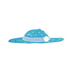 cartoon summer hat N14