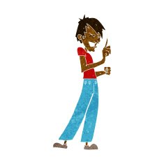 cartoon angry man arguing N6