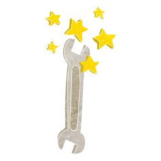 cartoon spanner N26