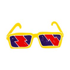 Cartoon Sunglasses N34