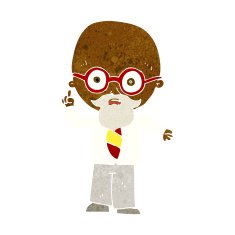 Cartoon Professor N7