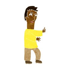 cartoon angry man N65