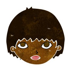 cartoon girl staring N6
