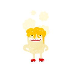 cartoon happy tooth N25