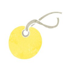cartoon luggage tag N23