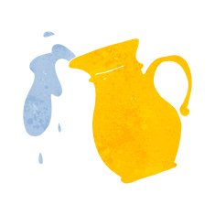 Cartoon Water Jug N3