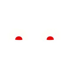 Cartoon Red Eyes N6