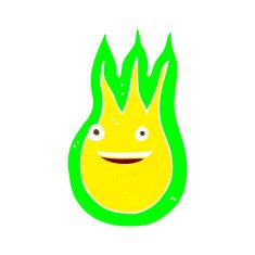cartoon friendly fireball N11