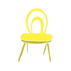 Cartoon Chair N18
