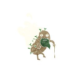 cartoon old potato N6