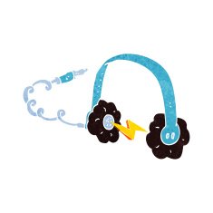 Cartoon Headphones N19