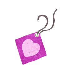 cartoon gift tag N9