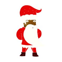 Cartoon Santa Claus N252