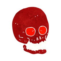 Cartoon Skull N55