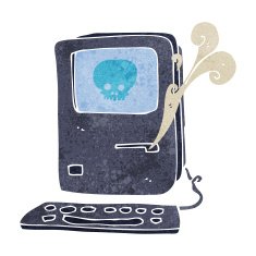 Computer Virus Cartoon N6