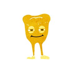 cartoon smiling tooth N5