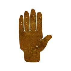 cartoon hand N12