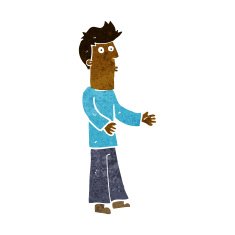 cartoon man explaining N18