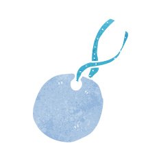 cartoon gift tag N10
