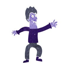 Cartoon Vampire N102