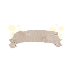 heraldry scroll banner cartoon N6