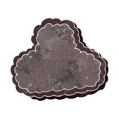 Cartoon Rain Cloud N34
