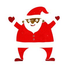 Cartoon Santa Claus N253