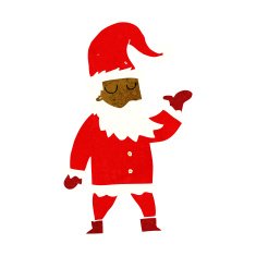 Cartoon Santa Claus N255