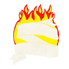 heraldry scroll cartoon N6