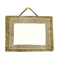 Cartoon Picture Frame N11