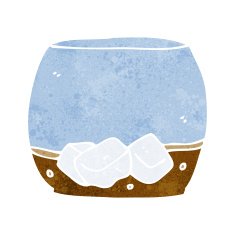 cartoon whisky in glass N4