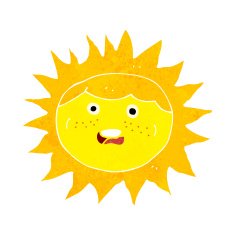 sun cartoon character N8
