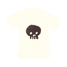cartoon skull tee N11