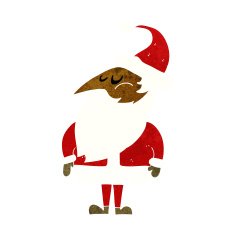 Cartoon Santa Claus N257
