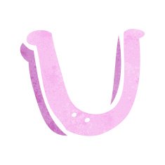 cartoon letter u N11