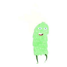 Cartoon monster N94