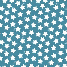 Seamless pattern of stars and dots
