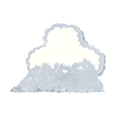 Cartoon Mountain Range N10