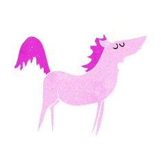 Cartoon Unicorn N41