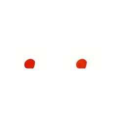 Cartoon Red Eyes N8