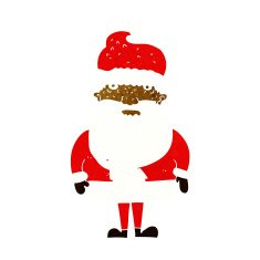 Cartoon Santa Claus N259