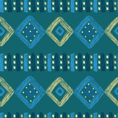 hand drawn geometric pattern N3