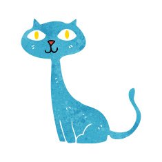 Cartoon Cat N204