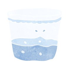 cartoon glass of water N2
