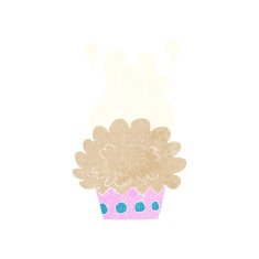 cartoon cup cake N16