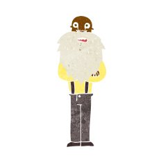 cartoon bearded old man N24