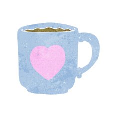 Cartoon Coffee Mug N34