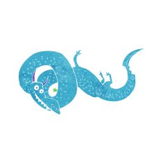 cartoon chinese dragon N12