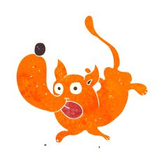 cartoon funny dog N7