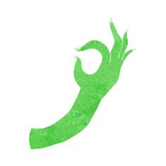 cartoon hand symbol N28